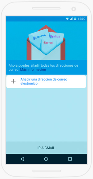 Configurar cuenta de correo electrónico en Android - Agregar Cuenta